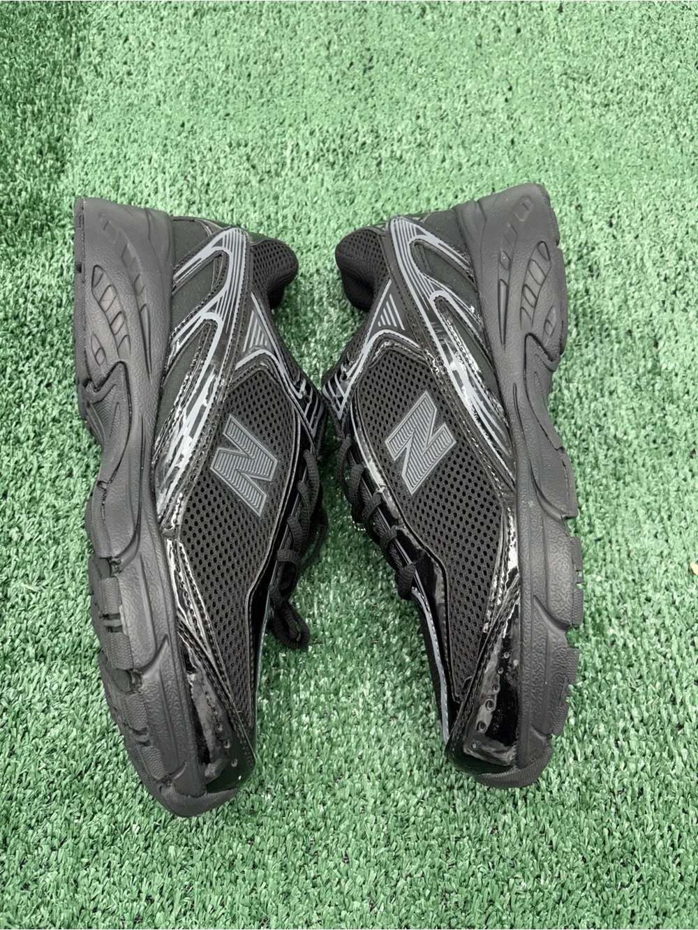 New Balance Black Men's Athletic Sneakers
